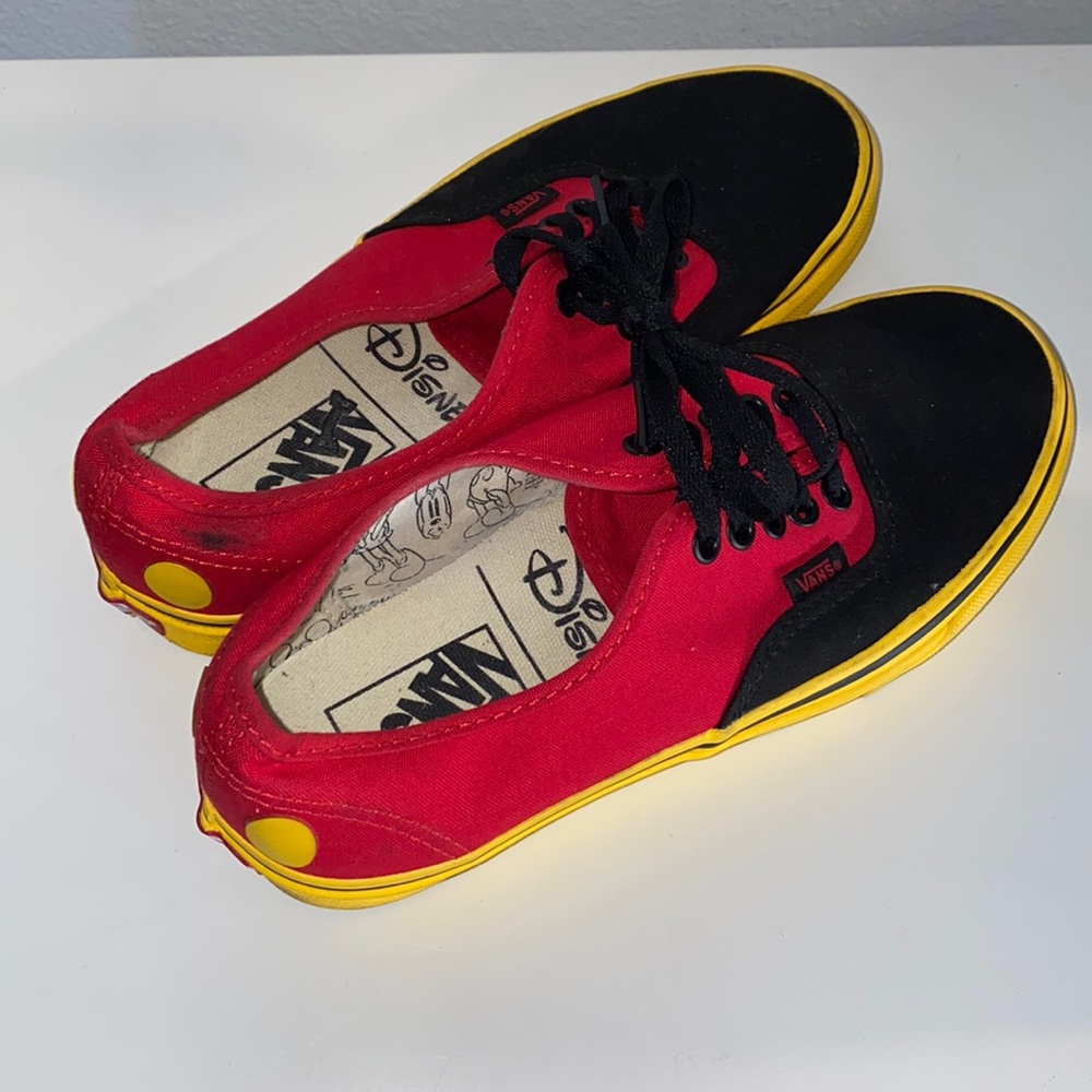 Limited edition Disney x Vans Mickey Mouse shoes